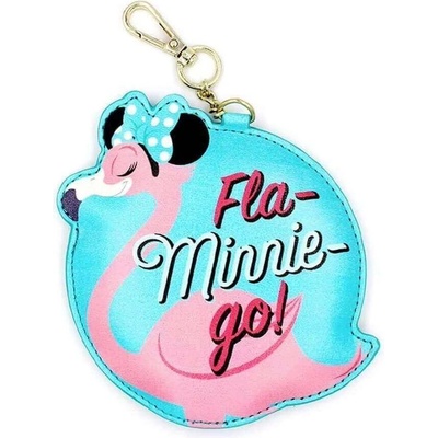 Disney Компактна външна батерия с 1xUSB-A изход за мобилни устройства - Disney Power Bank With Keyring 2200 mAh (син-розов) (33505)