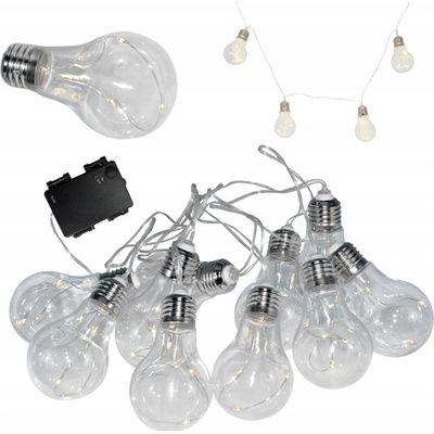 Polux LED Dekoračná reťaz SMOLDER 2,1 m 10xLED 2xAA SA1453