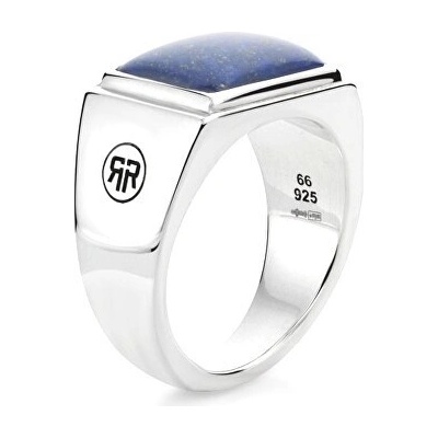 Rebel&Rose stříbrný Prsten Square Lapis Lowneck RR RG033 S