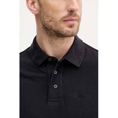 Giorgio Armani Памучна тениска с яка Armani Exchange (XM000509.AF13055)