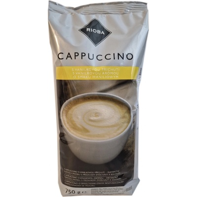 RIOBA Cappuccino príchuť vanilka 0,75 kg
