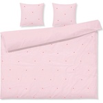 Juna Спално бельо Daisy с 2 калъфки за възглавници 50 x 60 cm 220 x 220 см розово (646637)