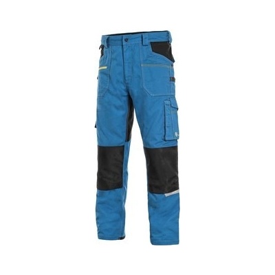 CXS Kalhoty STRETCH Pánské středně modré černé