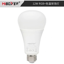 MiBoxer FUT105 Smart LED žiarovka E27, 12W, RGB+CCT, RF 2,4GHz