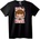 NOONEBRAND Тениска Дядо Коледа не е Истински - 2XL, Black