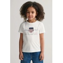Gant Archive Shield Ss T-shirt biela