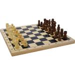 HG Комплект шах, щампа в дървесината 29 x 29 см