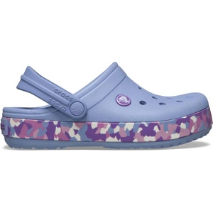 Crocs Чехли Crocs Crocband Glow Confetti Band Clog K_Blu