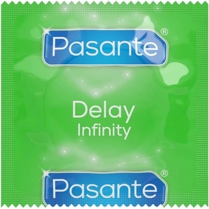 Pasante 40 бр. Задържащи презервативи Pasante Infinity (Delay) - насипни