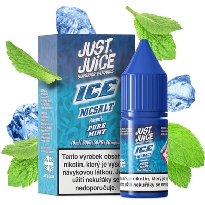 Just Juice ICE Pure Mint Just Juice Salt 10 ml 20 mg