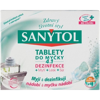 Sanytol 4v1 tablety do umývačky riadu 40 ks