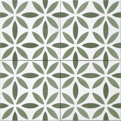 Tonalite Aquarel verde 15 x 15 cm AQUANTVE 0,5m²