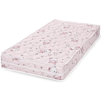 Lorelli МАТРАК relax ПЯНА 70/140-12СМ РОЗОВО МЕЧЕ БАЛЕРИНА (3800166111490)