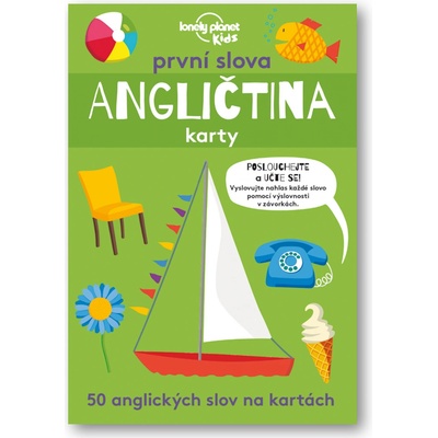 První slova Angličtina karty