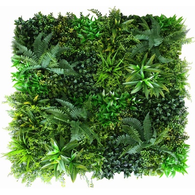 WALL GREEN fern, dielec 100 x 100 cm