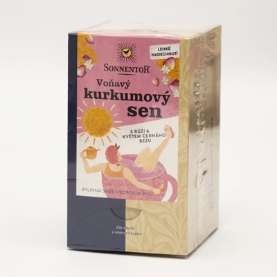 Sonnentor Voňavý kurkumový sen bio 18 x 2 g