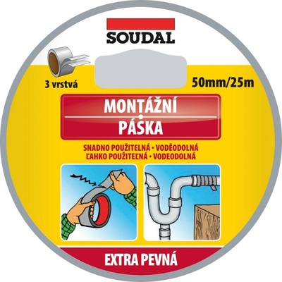 Soudal Páska montážní 50 mm x 50 m