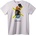 NOONEBRAND Тениска Палав Мечок с Тигър - 2XL, White