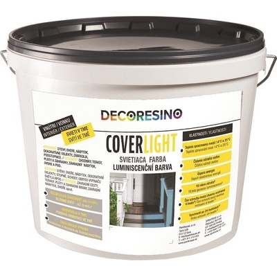 RÉSINENCE DECORESINO Coverlight svietiaca farba Biela 0,125L