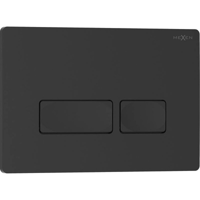 Mexen Tex 04 бутон за промиване, черен матов - 6104-02 (6104-02)