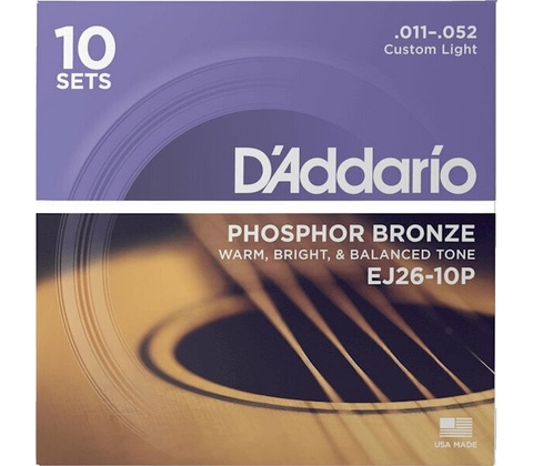 D'Addario EJ26-10P