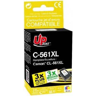 Compatible Мастилница uprint, canon c-561xl, Цветна (lf-ink-can-pg-561xl-cl)