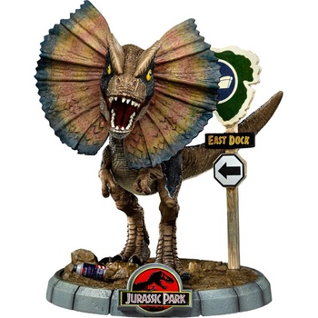 Iron Studios Статуетка Iron Studios Movies: Jurassic Park - Dilophosaurus, 15 cm (UNIVJP97723-MC)