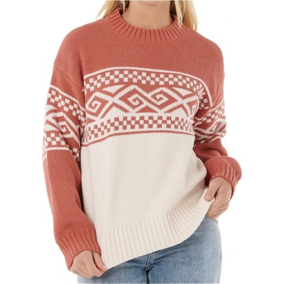 Rip Curl Дамски пуловер Rip curl Women's Cosmic Kiss Sweater Jumper - Brick (117-3254-0215)
