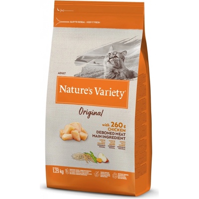 Nature’s Variety original pro kočky s kuřecím 1,25 kg