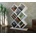 ASIR GROUP Етажерка KUMSAL 129x90 cм бяла (AS1175)