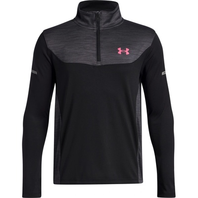 Under Armour Tech Utility 1/4 Zip Černá tmavě šedá