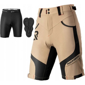 Rockbros Krátké 2v1 Hnědá