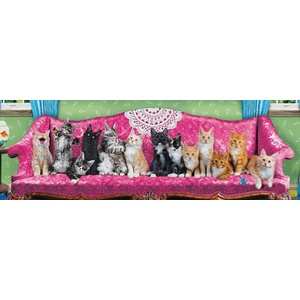 EUROGRAPHICS - Puzzle Kitty Cat Couch - 1 000 piese