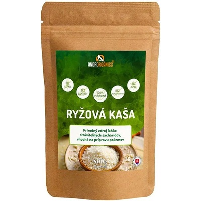 Androrganics Ryžová kaša 400 g