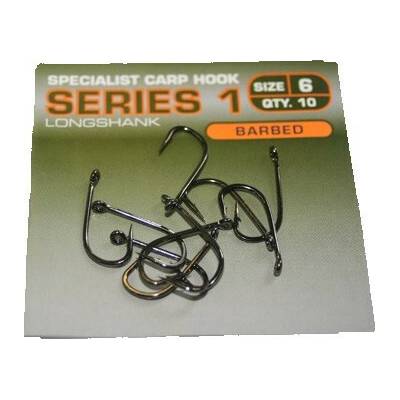 FOX SERIES 1 Specialist Carp Hook LONGSHANK vel.2 10 ks