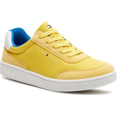 Tommy Hilfiger Сникърси Tommy Hilfiger Low Cut Lace-Up Sneaker T3X9-33351-1694 S Yellow 200 (Low Cut Lace-Up Sneaker T3X9-33351-1694 S)