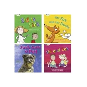 Learn to Read at Home with Bug Club Phonics: Pack 3 (Pack of 4 reading books with 3 fiction and 1 non-fiction) | Emma Lynch, Jill Atkins, Nicola Sandford (ISBN: 9781408269343)
