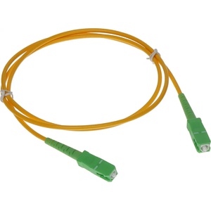 Conneu Оптични пач корди SC-APC - SC-APC сингъл мод, дуплекс, 3м (CNFJ-SCASCAOS2DYE3mm-3)