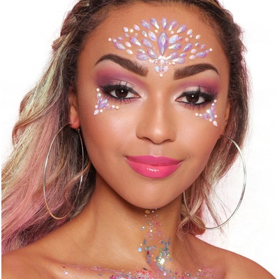 PaintGlow Kamienky samolepiace na tvár - Iridescent Pearl