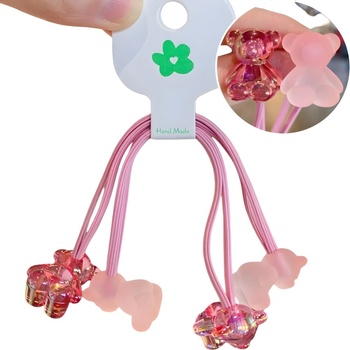 HARAHU Гумички за коса be-38330 - Розова kp38330 (be-38330)