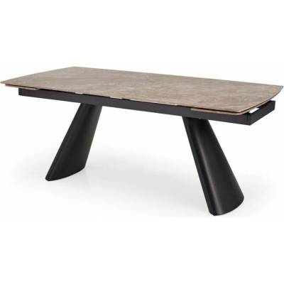 Sconto VANCI hnedý mramor čierna