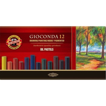 KOH-I-NOOR Gioconda Set of Oil Pastels Комплект маслени пастели 12 бр (8352012001KS)