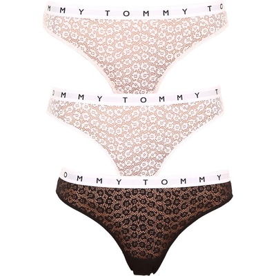 Tommy Hilfiger 3PACK dámske nohavičky viacfarebná UW0UW02522 0XZ