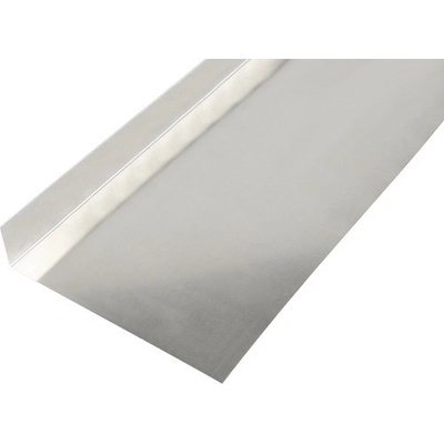 Hladký plech tvar L hliník přírodní 135x30 mm, 1 m
