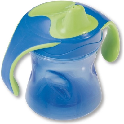 Baby-Nova Тенировъчна чашка с капаче Baby Nova - 220 ml, синя (34119)