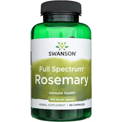 Swanson Rozmarýn Lékařský Rosemary 400 90 tabliet