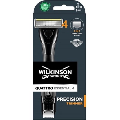 Wilkinson Sword Quattro Titanium Precision + 1 ks hlavice