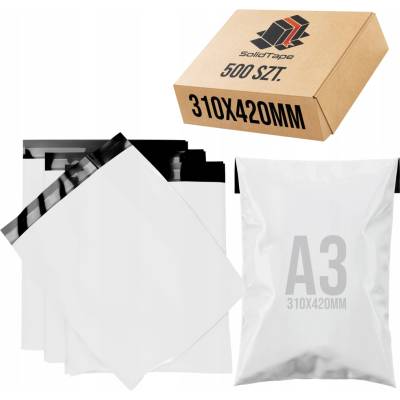 Kurýrní obálka SolidTape bílá 310 x 420 mm 500 ks