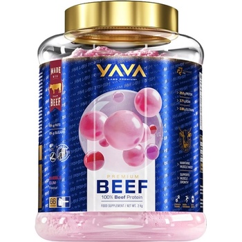 Yava Labs Premium Beef Protein | 0 Sugar ~ 0 Fat ~ 86% Clear Protein [2000 грама] Ананас