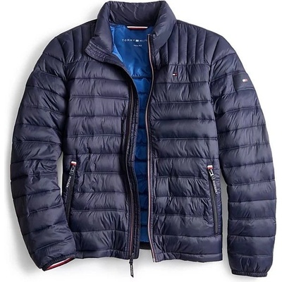 Tommy Hilfiger zimní pánská bunda Quilted modrá